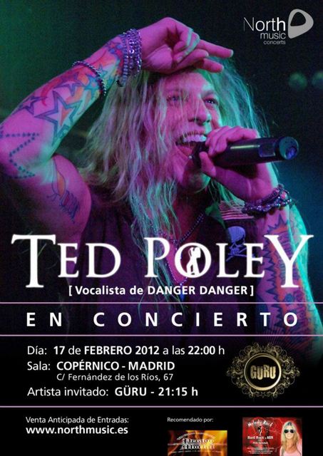 Ted Poley tour