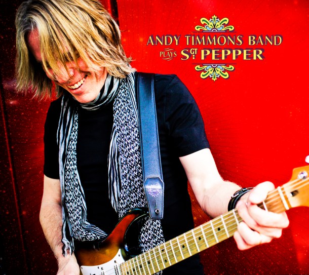 Andy Timmons Sgt Pepper CD Cover