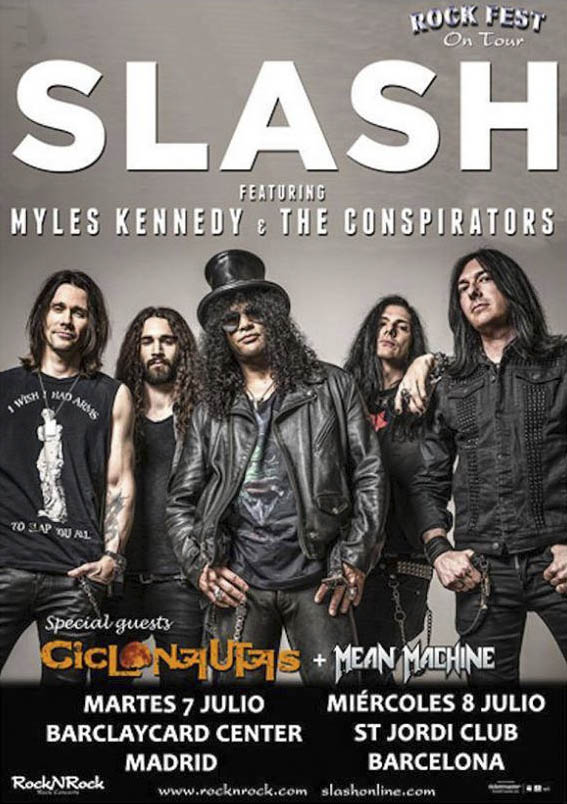 Slash Spain 2015