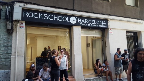 Inauguración RockSchool BCN 01