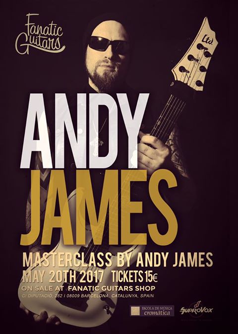 Andy James BCN Poster clinic
