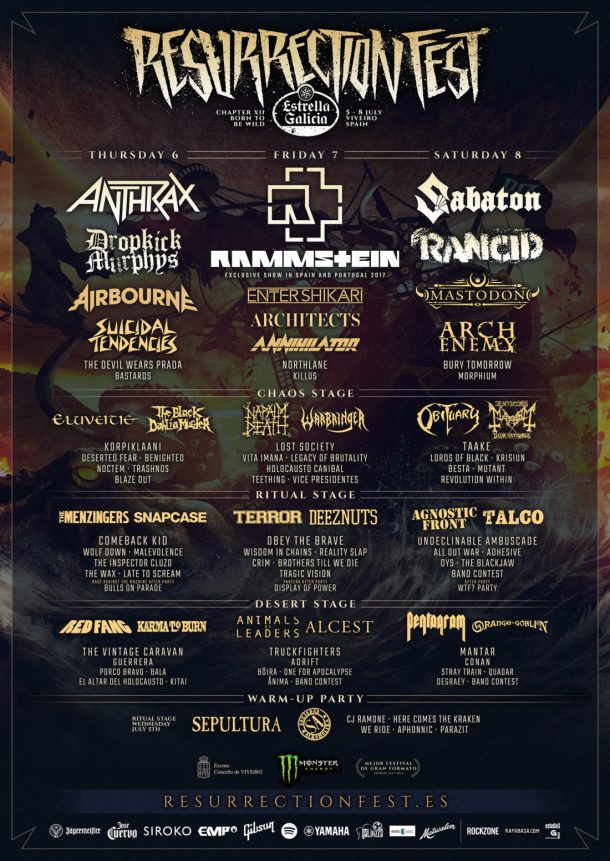 Resurrection Fest 2017 def