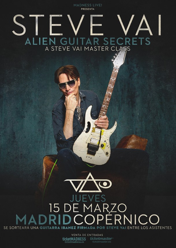 Steve Vai Alien Masterclasses 2018