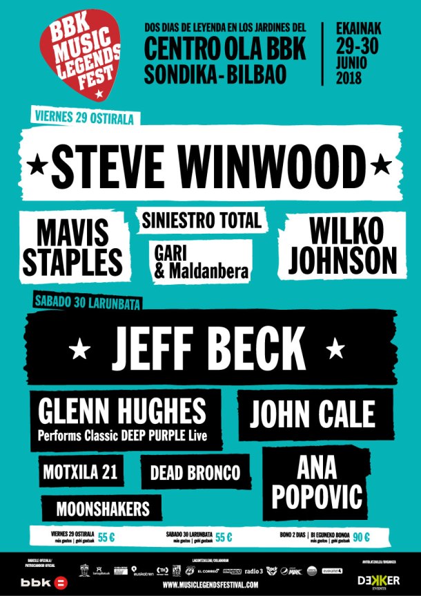 BBK Music Legends Fest 2018