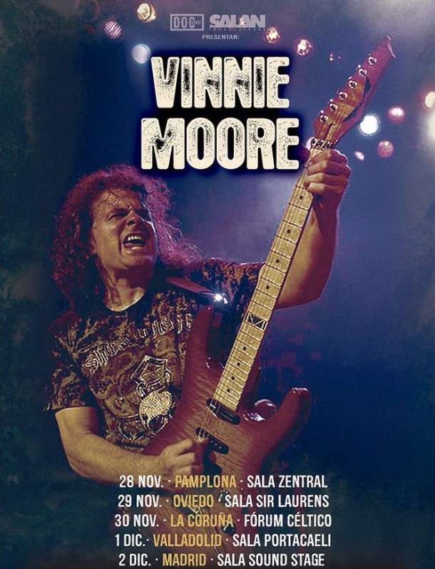 VINNIE MOORE 2018