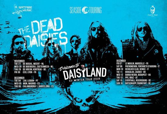 The Dead Daisies Winter Tour