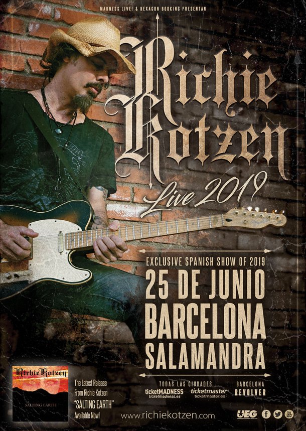richie kotzen spanish tour 2019