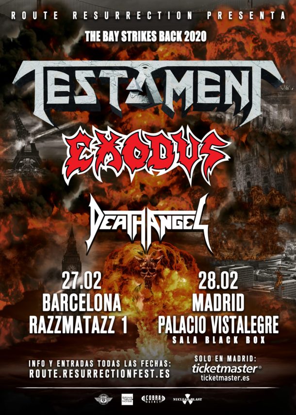 Route-Resurrection-2020-Testament-Exodus-Death-Angel 2020