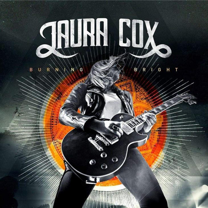Laura Cox Burning bright CD cover