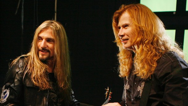 Megadeth Video Shoot For "A Tout Le Monde (Set Me Free)"