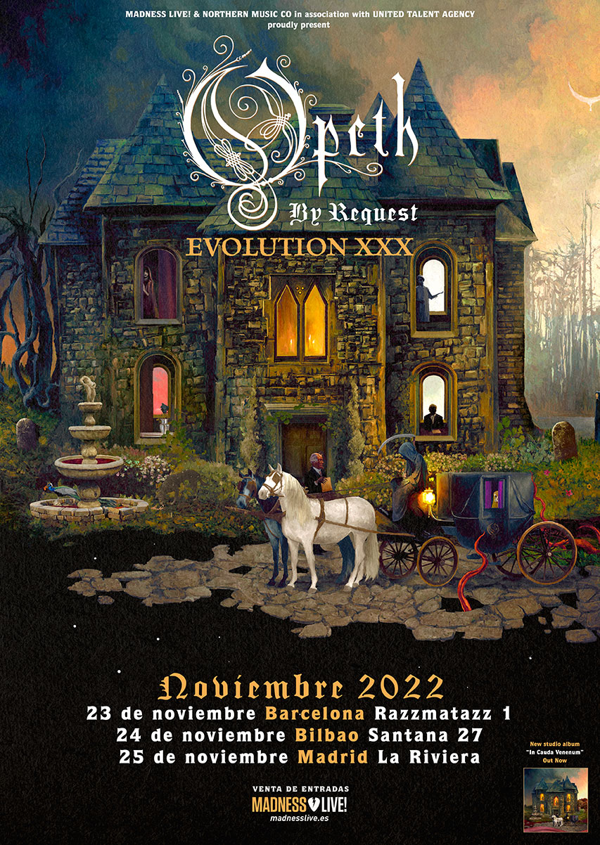 Opeth spain tour 2022