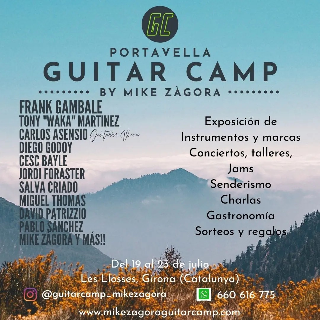 Portavella Guitar Camp 2023