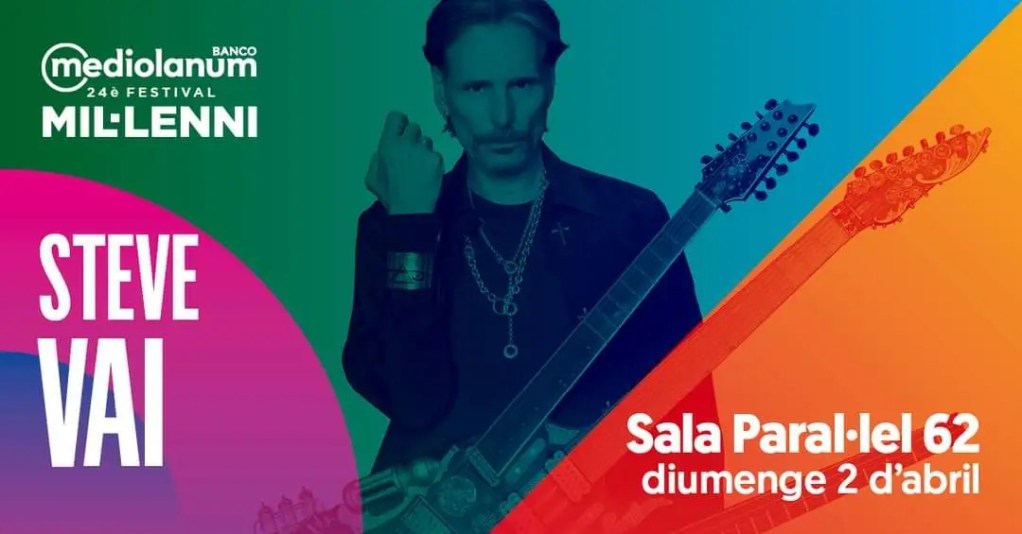 Steve Vai Festivl Mil·leni 2023