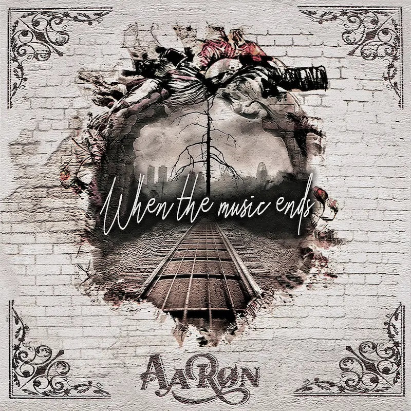 AARON when the music ends CD cover