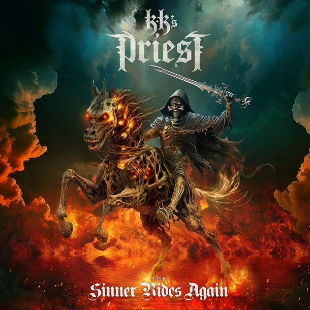 KK's PRIEST The Sinner rides again CD cover