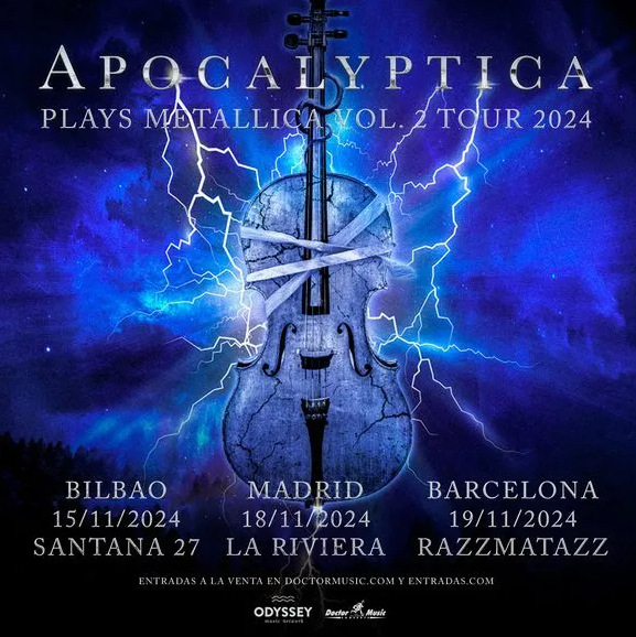 Apocalyptica Spanigh Tour 2024