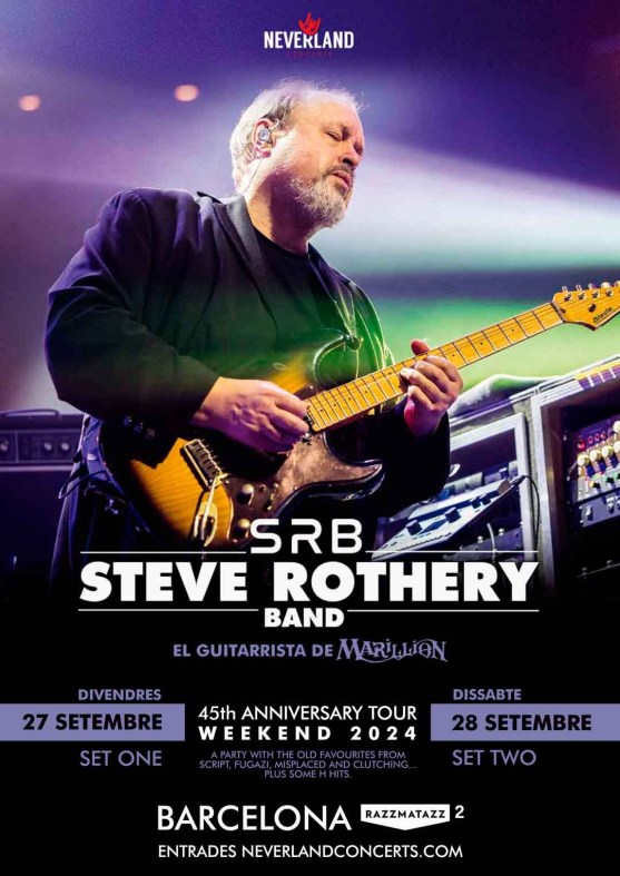 Steve Rothery Spain 2024