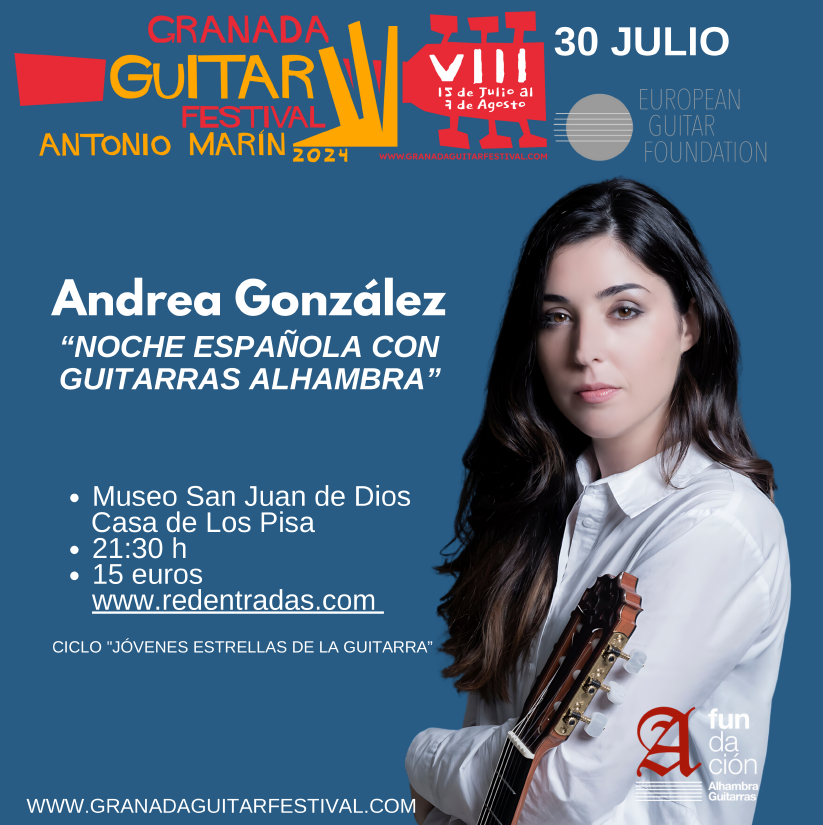 Andrea González Granada Guitar Festival 2024