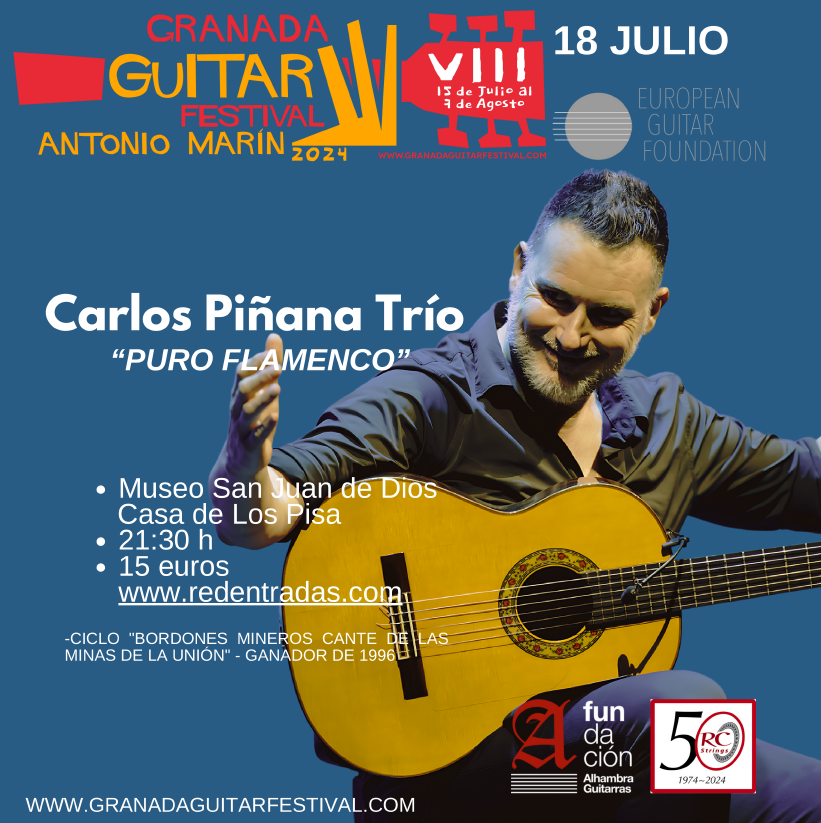 Carlos Piñana Trio Granada Guitar Festival 2024