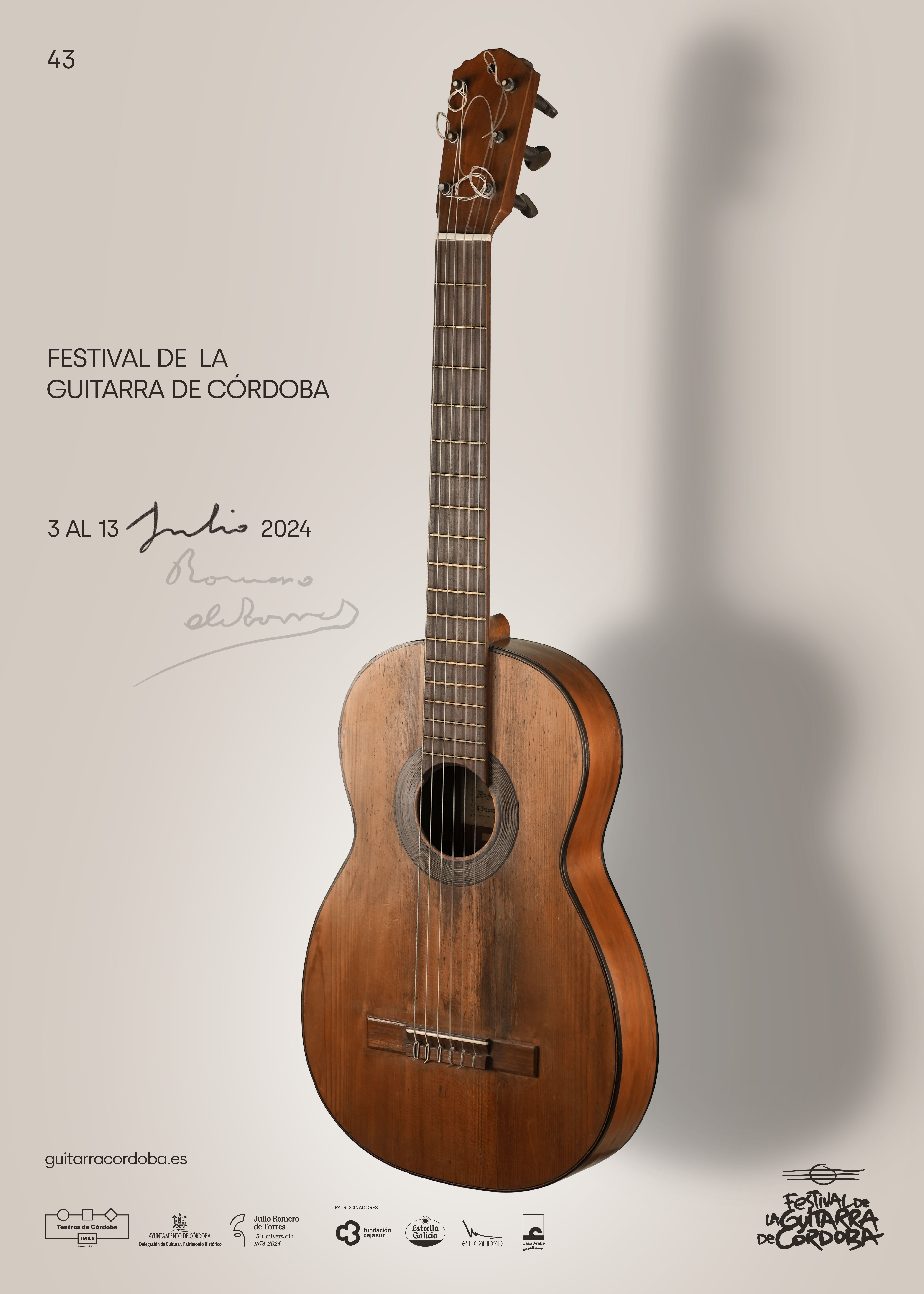 festival de la guitarra de cordoba 2024 CARTEL