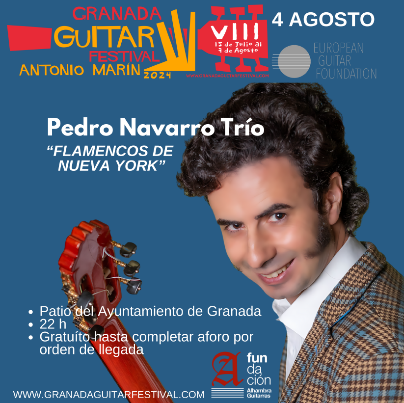Pedro Navarro Trio Granada Guitar Festival 2024