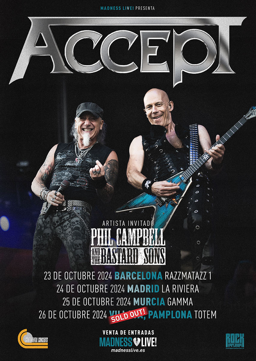 Accept Spain Tour 2024